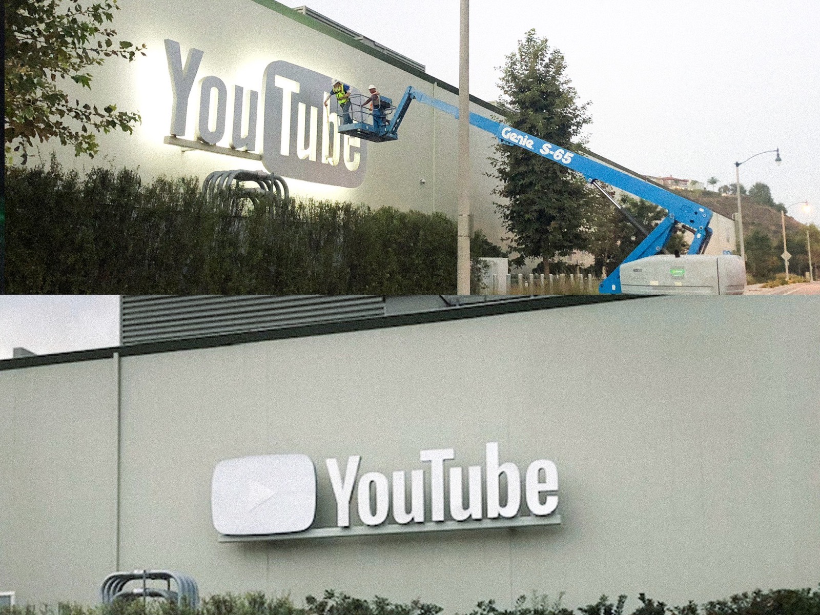 YouTube Sign